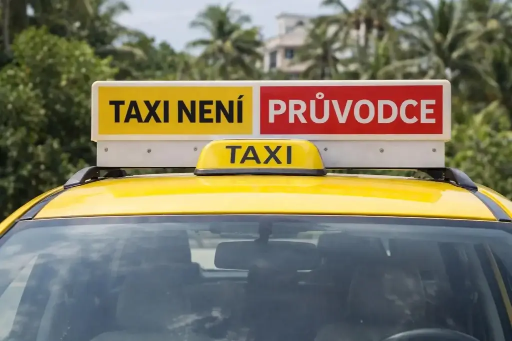 TAXI není průvodce